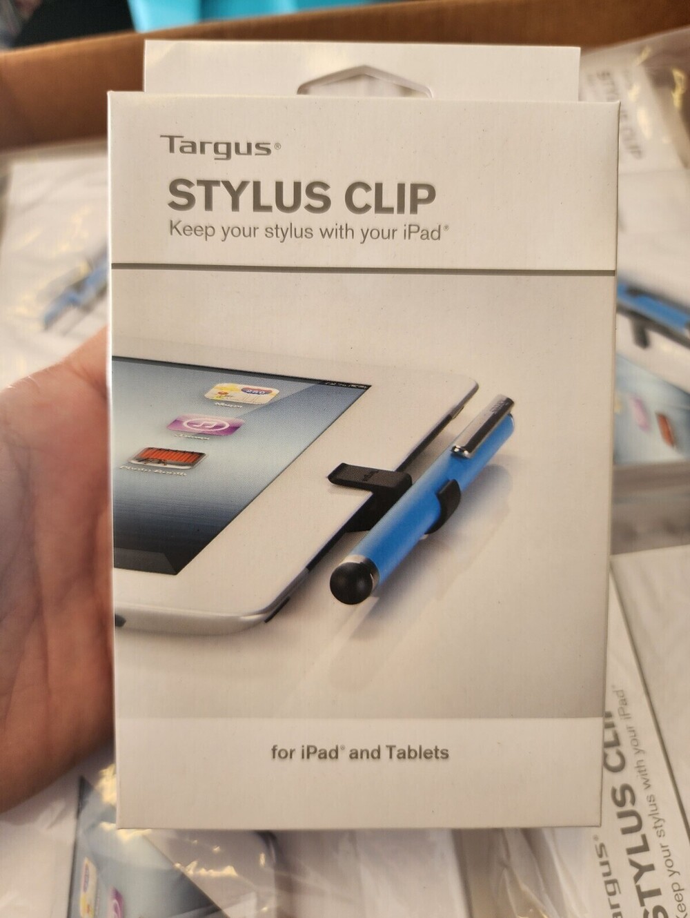 Targus Stylus Pen Clip for Tablets iPad iPhone iPod BUS0392 NEW